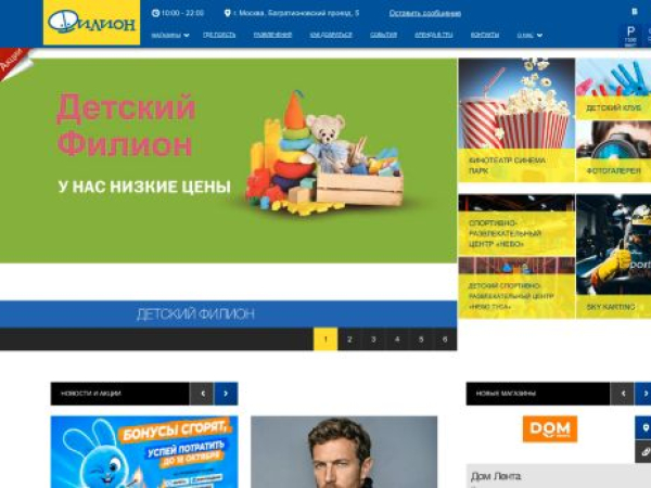 filion.ru — SEO audit screenshot