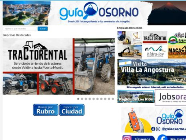 guiaosorno.cl — SEO audit screenshot