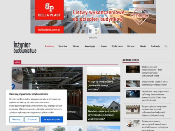 inzynierbudownictwa.pl — SEO audit screenshot