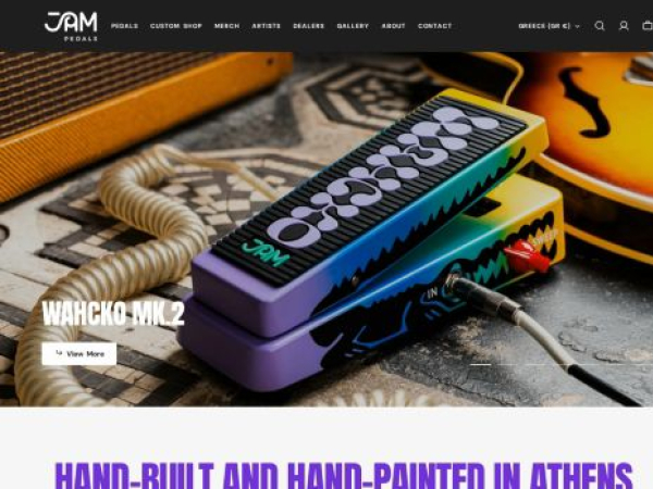 jampedals.com — SEO audit screenshot