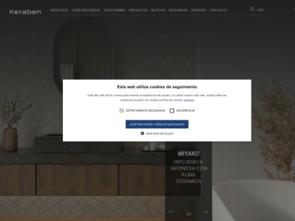 keraben.com — SEO audit screenshot