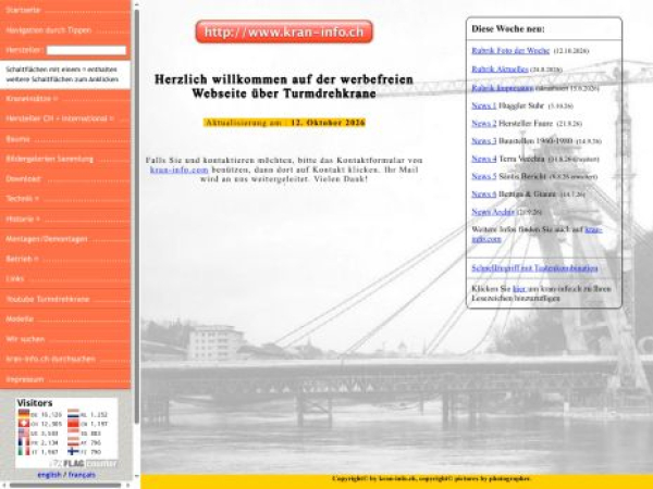 kran-info.ch — SEO audit screenshot