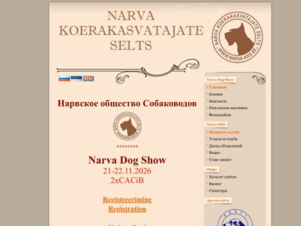 narva-kks.ee — SEO audit screenshot