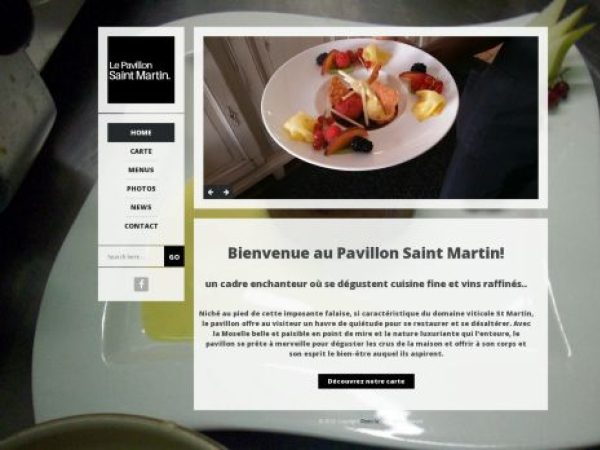 pavillonsaintmartin.lu — SEO audit screenshot