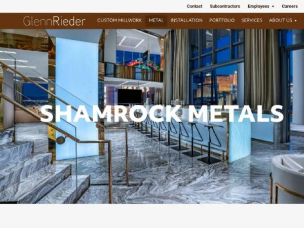 shamrockmetals.com — SEO audit screenshot