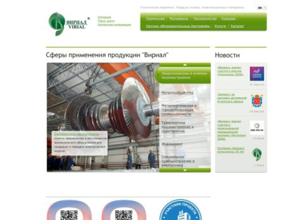 virial.ru — SEO audit screenshot