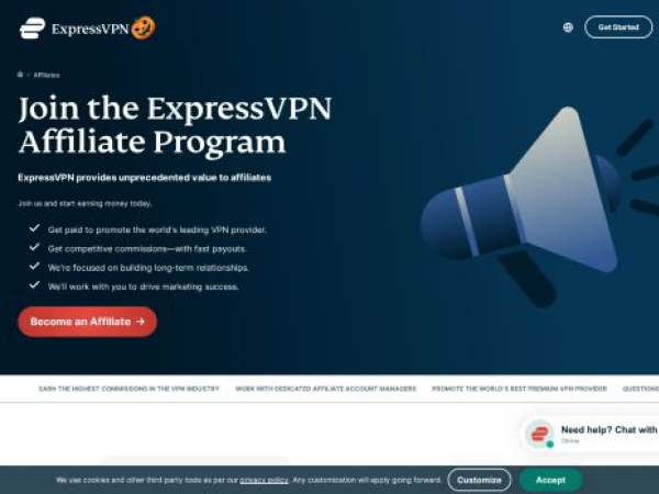 vpnaffiliates.com — SEO audit screenshot
