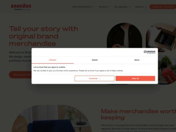 brandoncompany.com — SEO audit screenshot