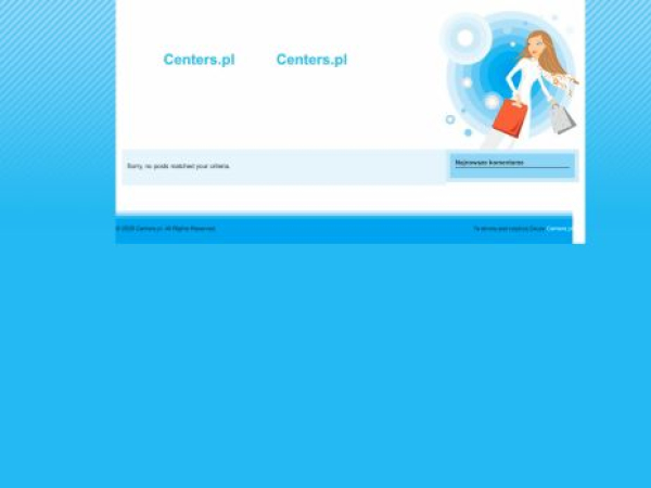 centers.pl — SEO audit screenshot