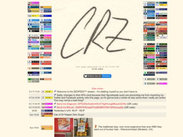 crz.net — SEO audit screenshot