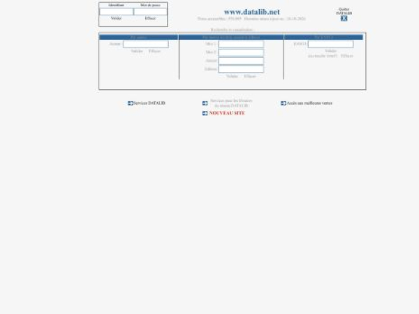 datalib.net — SEO audit screenshot