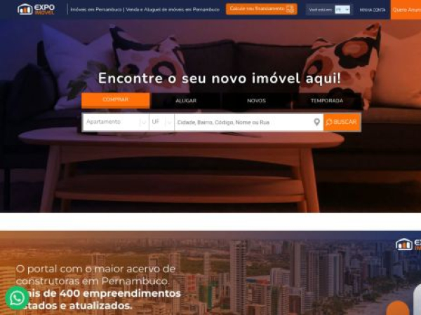 expoimovel.com — SEO audit screenshot