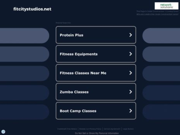 fitcitystudios.net — SEO audit screenshot