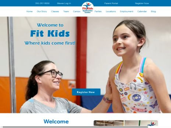 fitkidsgym.com — SEO audit screenshot