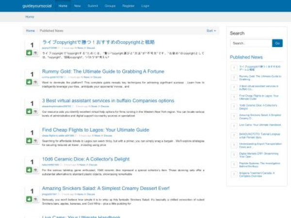 guideyoursocial.com — SEO audit screenshot