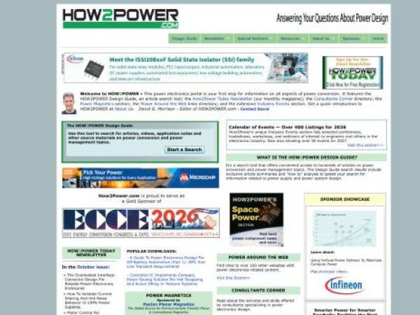 how2power.com — SEO audit screenshot