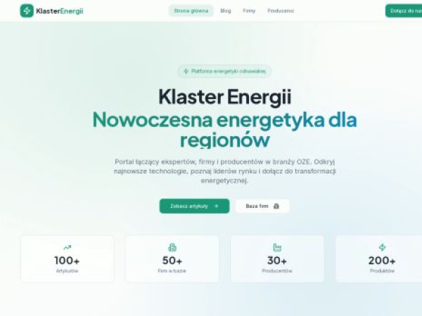 klasterares.pl — SEO audit screenshot