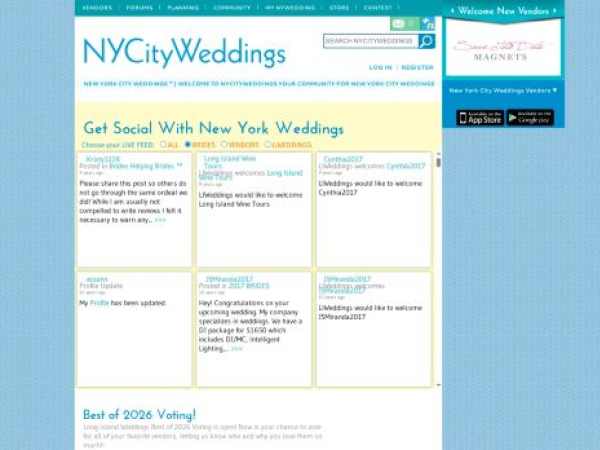 nycityweddings.com — SEO audit screenshot