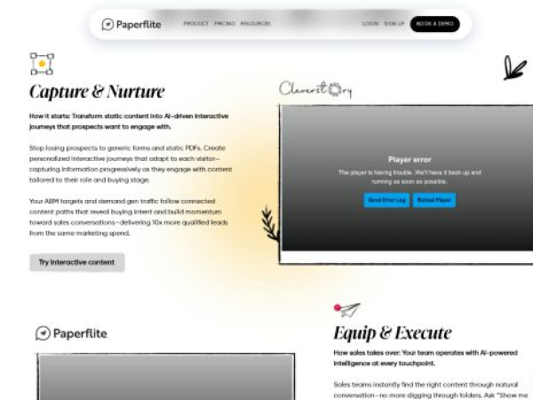 paperflite.com — SEO audit screenshot