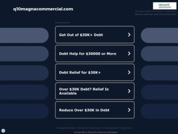 q10magnacommercial.com — SEO audit screenshot