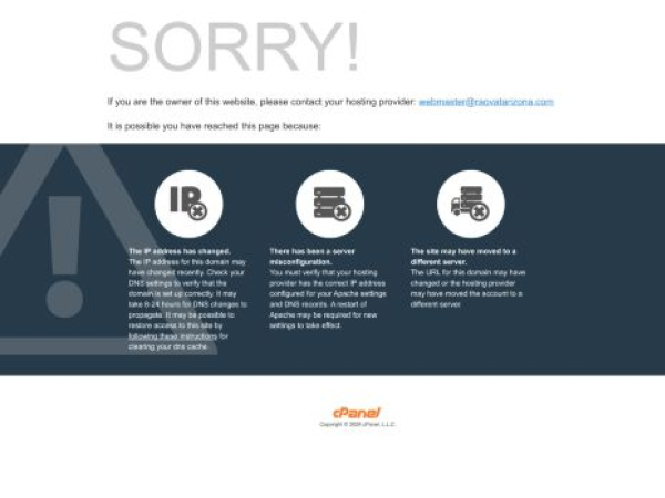 raovatarizona.com — SEO audit screenshot