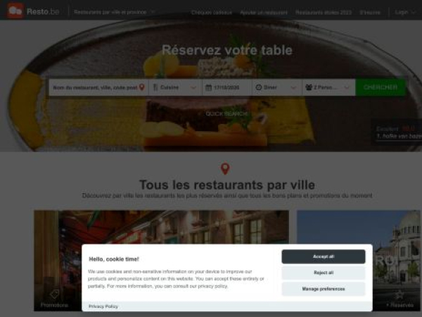 restaurant.eu — SEO audit screenshot