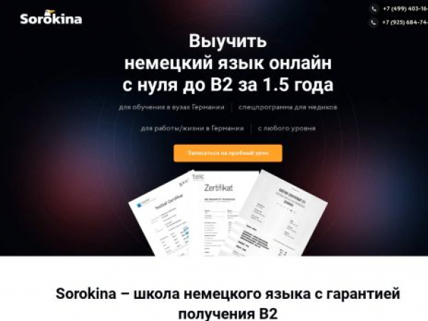 sorokinaschool.ru