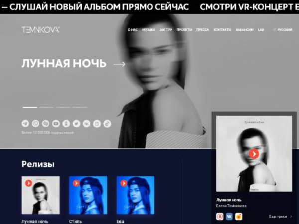 temnikova.ru — SEO audit screenshot