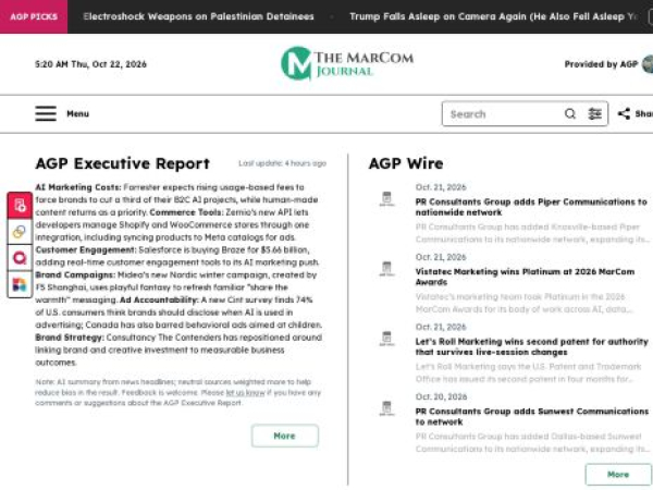 themarcomjournal.com — SEO audit screenshot