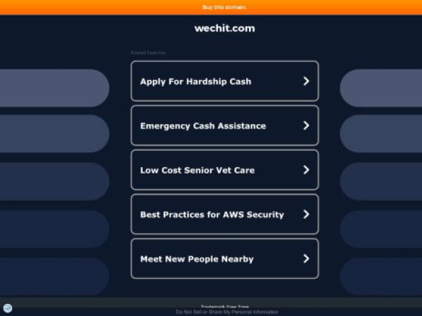 wechit.com — SEO audit screenshot