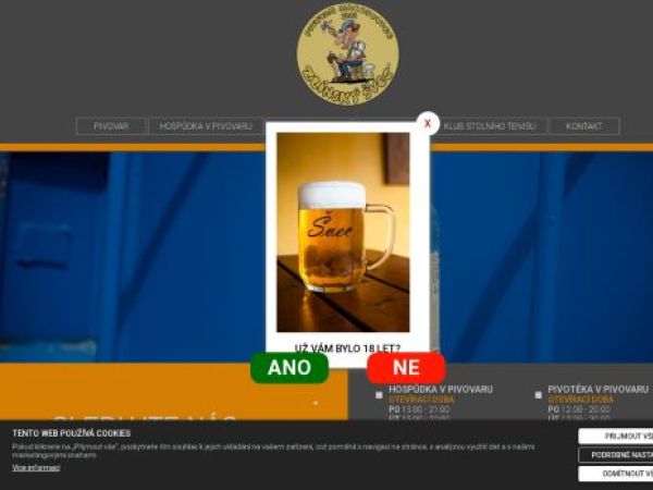 zlinskysvec.cz — SEO audit screenshot
